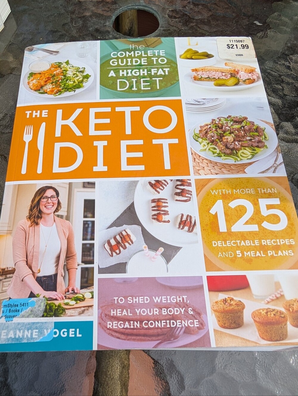The Keto Diet Cookbook by Leanne Vogel